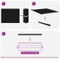 Preview: Außenrollo 90% UV-Block Schwarz 200 x 140 cm HDPE
