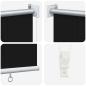 Preview: Außenrollo 90% UV-Block Schwarz 200 x 140 cm HDPE