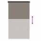 Preview: Außenrollo 90% UV-Block Braun 80 x 140 cm HDPE
