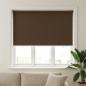Preview: ARDEBO.de - Außenrollo 90% UV-Block Braun 140 x 140 cm HDPE