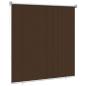Preview: Außenrollo 90% UV-Block Braun 140 x 140 cm HDPE