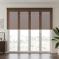 Preview: ARDEBO.de - Außenrollo 90% UV-Block Taupe 400 x 140 cm HDPE
