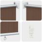Preview: Außenrollo 90% UV-Block Taupe 400 x 140 cm HDPE