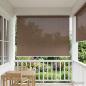 Preview: Außenrollo 90% UV-Block Taupe 60 x 230 cm HDPE