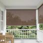 Preview: ARDEBO.de - Außenrollo 90% UV-Block Taupe 140 x 230 cm HDPE