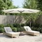 Preview: ARDEBO.de - Gartensonnenschirm 200 x 300 cm Polyester Rechtwinklig Creme
