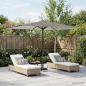 Preview: ARDEBO.de - Gartensonnenschirm 200 x 300 cm Polyester Rechtwinklig