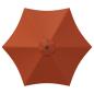 Preview: Gartensonnenschirm 230 x 230 cm Polyester Rechtwinklig