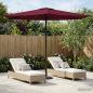 Preview: ARDEBO.de - Gartensonnenschirm 270 x 270 cm Polyester Rechtwinklig