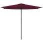Preview: Gartensonnenschirm 270 x 270 cm Polyester Rechtwinklig