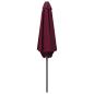Preview: Gartensonnenschirm 270 x 270 cm Polyester Rechtwinklig