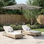 Preview: ARDEBO.de - Gartensonnenschirm 270 x 270 cm Polyester Rechtwinklig