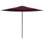 Preview: Gartensonnenschirm 300 x 300 cm Polyester Rechtwinklig