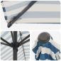 Preview: Garten-Schirm mit Fuß 200 x 300 cm Polyester Rechtwinklig