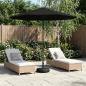 Preview: ARDEBO.de - Garten-Schirm mit Fuß 230 x 230 cm Polyester Rechtwinklig