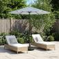 Preview: ARDEBO.de - Garten-Schirm mit Fuß 230 x 230 cm Polyester Rechtwinklig