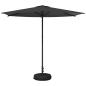 Preview: Garten-Schirm mit Fuß 270 x 270 cm Polyester Rechtwinklig