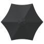 Preview: Garten-Schirm mit Fuß 270 x 270 cm Polyester Rechtwinklig