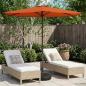 Preview: ARDEBO.de - Garten-Schirm mit Fuß 270 x 270 cm Polyester Rechtwinklig