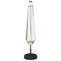 Preview: Gartenparasol mit LED-Lichtern und Sockel 200 x 300 cm