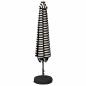 Preview: Gartenparasol mit LED-Lichtern und Sockel 200 x 300 cm