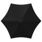 Preview: Gartenparasol mit LED-Lichtern und Sockel 230 x 230 cm