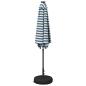 Preview: Gartenparasol mit LED-Lichtern und Sockel 2,7 x 2,7 m Polyester