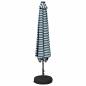 Preview: Gartenparasol mit LED-Lichtern und Sockel 300 x 300 cm