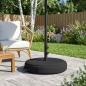 Preview: ARDEBO.de - Terrassenständer für Sonnenschirme 53 x 53 x 40 cm Stahl