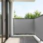 Preview: ARDEBO.de - Balkon Sichtschutz 150 x 300 cm Stoff mit PU-Beschichtung