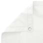 Preview: Balkon Sichtschutz 180 x 300 cm Stoff mit PU-Beschichtung Weiß