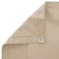 Preview: Balkon Sichtschutz 180 x 800 cm Stoff mit PU-Beschichtung Beige