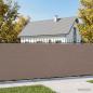Preview: ARDEBO.de - Balkon Sichtschutz 150 x 300 cm Stoff mit PU-Beschichtung Taupe