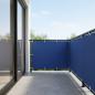 Preview: ARDEBO.de - Balkon Sichtschutz 150 x 200 cm Stoff mit PU-Beschichtung Blau