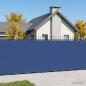Preview: Balkon Sichtschutz 150 x 600 cm Stoff mit PU-Beschichtung Blau