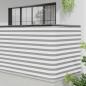Preview: Balkon Sichtschutz 150 x 800 cm Stoff mit PU-Beschichtung