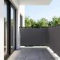 Preview: ARDEBO.de - Balkon-Sichtschutz 1,2 x 15 m Stoff mit PU-Beschichtung