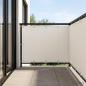 Preview: Balkon-Sichtschutz 1,2 x 15 m Stoff mit PU-Beschichtung Weiß