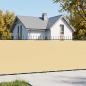 Preview: ARDEBO.de - Balkon-Sichtschutz 1,2 x 25 m Stoff mit PU-Beschichtung Beige