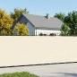 Preview: ARDEBO.de - Balkon Sichtschutz 1,8 x 15 m Stoff mit PU-Beschichtung Creme