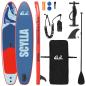 Preview: Aufblasbares Stand Up Paddle Board SCYLLA 305 x 76 x 15 cm Blau