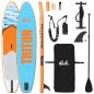 Preview: Aufblasbares Stand-Up-Paddle-Board TRITON 366 x 81 x 15 cm Blau