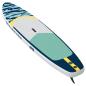 Preview: Aufblasbares Stand Up Paddle Board APEX 366 x 81 x 15 cm Blau