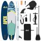 Preview: SUP Board mit Sitz 2-in-1 APEX 305 x 76 x 15 cm Blau für