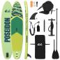 Preview: SUP Board mit Sitz 2-in-1 POSEIDON 335 x 76 x 15 cm Grün für