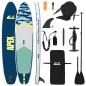 Preview: SUP Board mit Sitz 2-in-1 APEX 335 x 76 x 15 cm Blau für