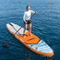Preview: ARDEBO.de - SUP Board mit Sitz 2-in-1 TRITON 366 x 81 x 15 cm Blau für