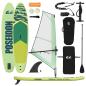 Preview: Aufblasbares SUP-Board mit Segel POSEIDON 330 x 76 x 15 cm Gr?n