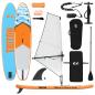 Preview: Aufblasbares SUP-Board mit Segel TRITON 330 x 76 x 15 cm Blau