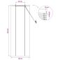 Preview: Rollo Natur 50 x 160 cm Bambus